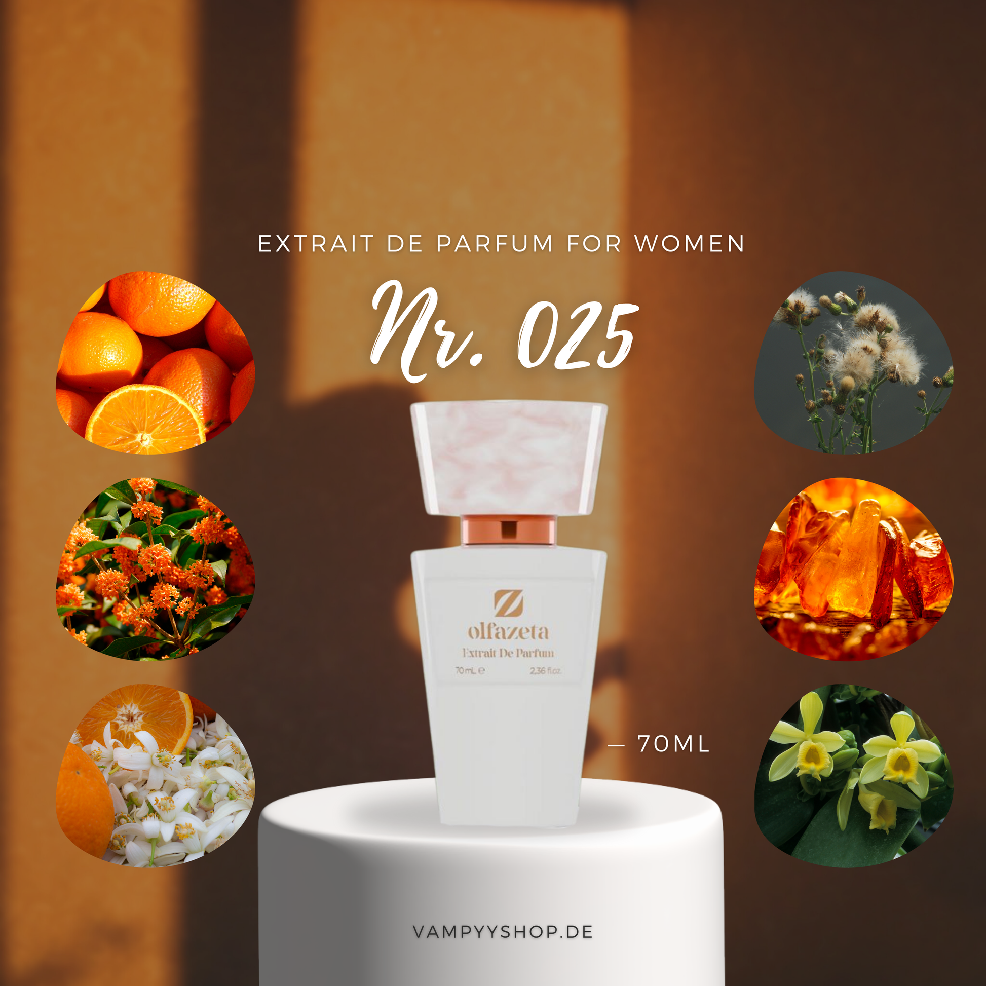 Nr. 025 - DAMENPARFÜM MIT 30% ESSENZ - PARFÜMEXTRAKT vampyy.shop