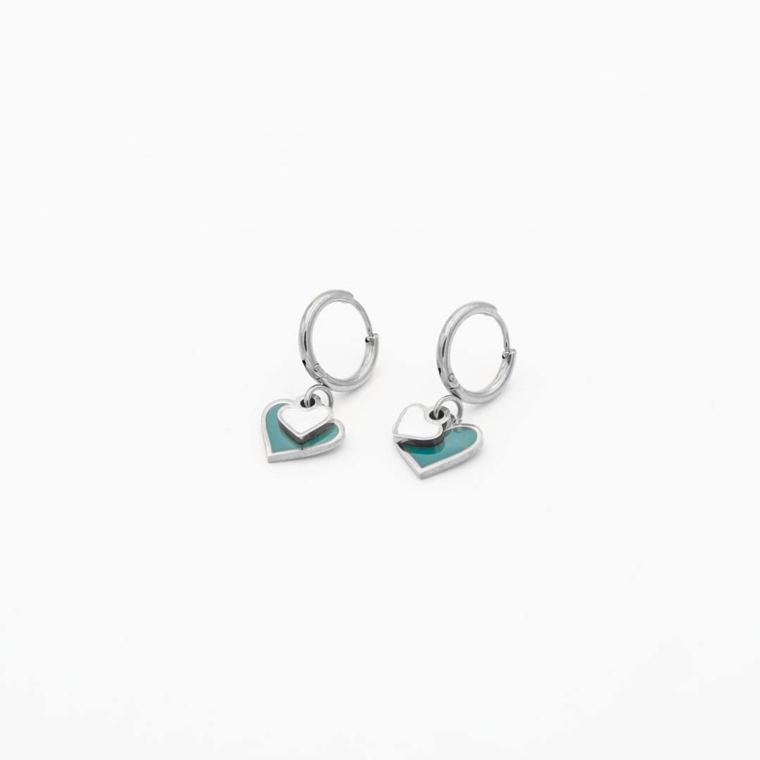 Edelstahl-ohrringe „fall In Love“ vampyy.shop