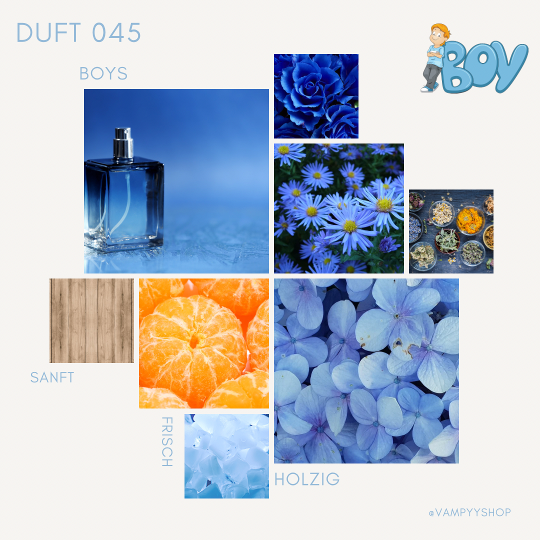 Nr. 045 | Kinderparfüm für Jungs - HYPOALLERGEN vampyy.shop