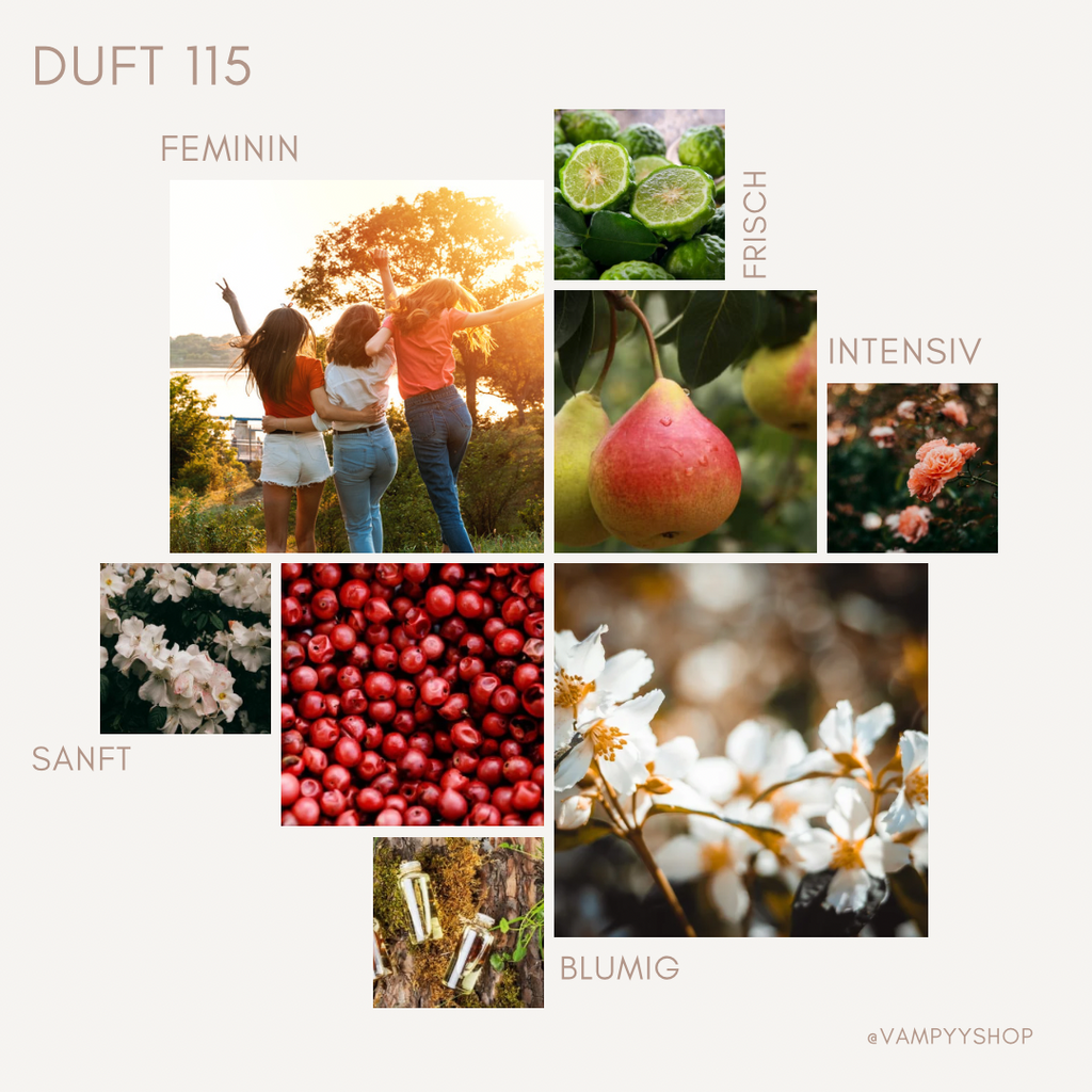 Nr. 115 - DAMENPARFÜM MIT 30% ESSENZ - PARFÜMEXTRAKT vampyy.shop