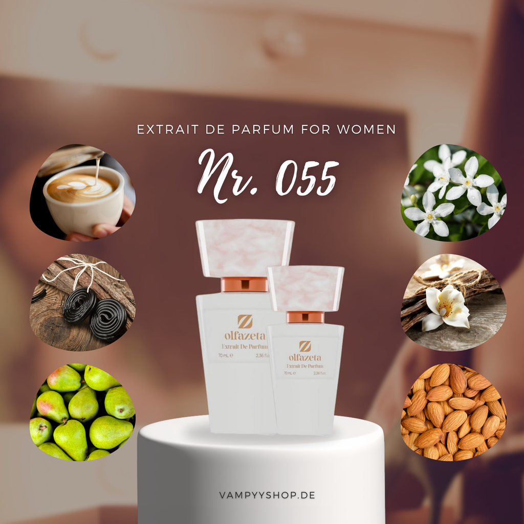 Nr. 055 - DAMENPARFÜM MIT 30% ESSENZ - PARFÜMEXTRAKT vampyy.shop