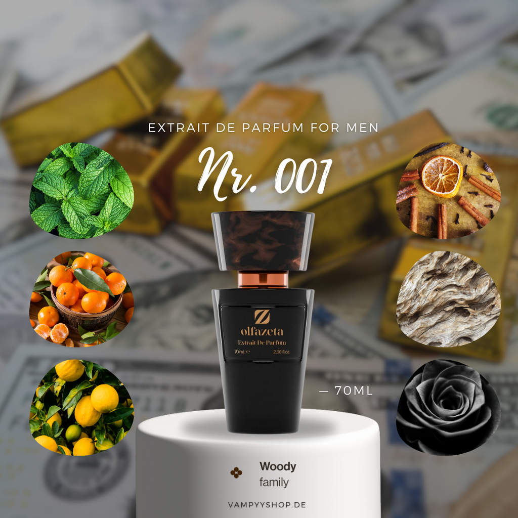 Nr. 001 - HERRENPARFÜM MIT 30% ESSENZ - PARFÜMEXTRAKT vampyy.shop