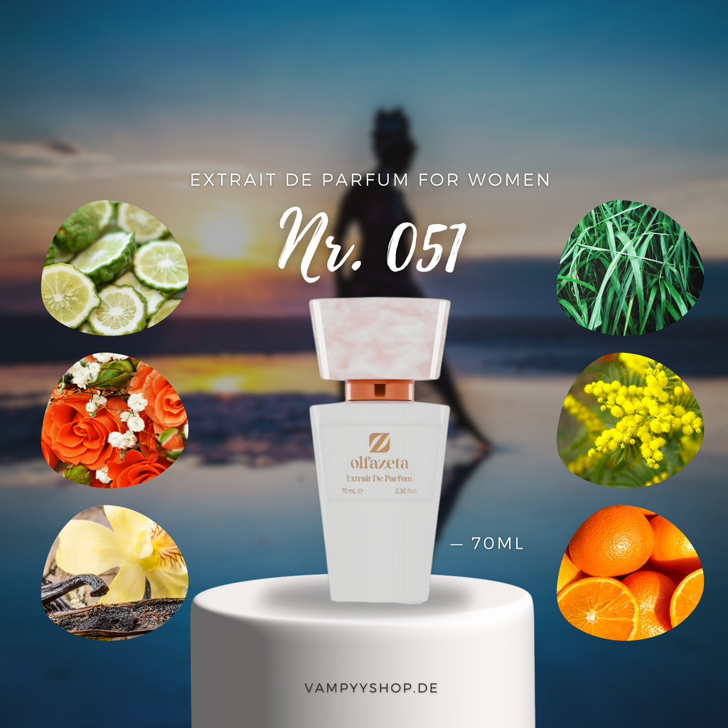 Nr. 051 - DAMENPARFÜM MIT 30% ESSENZ - PARFÜMEXTRAKT vampyy.shop