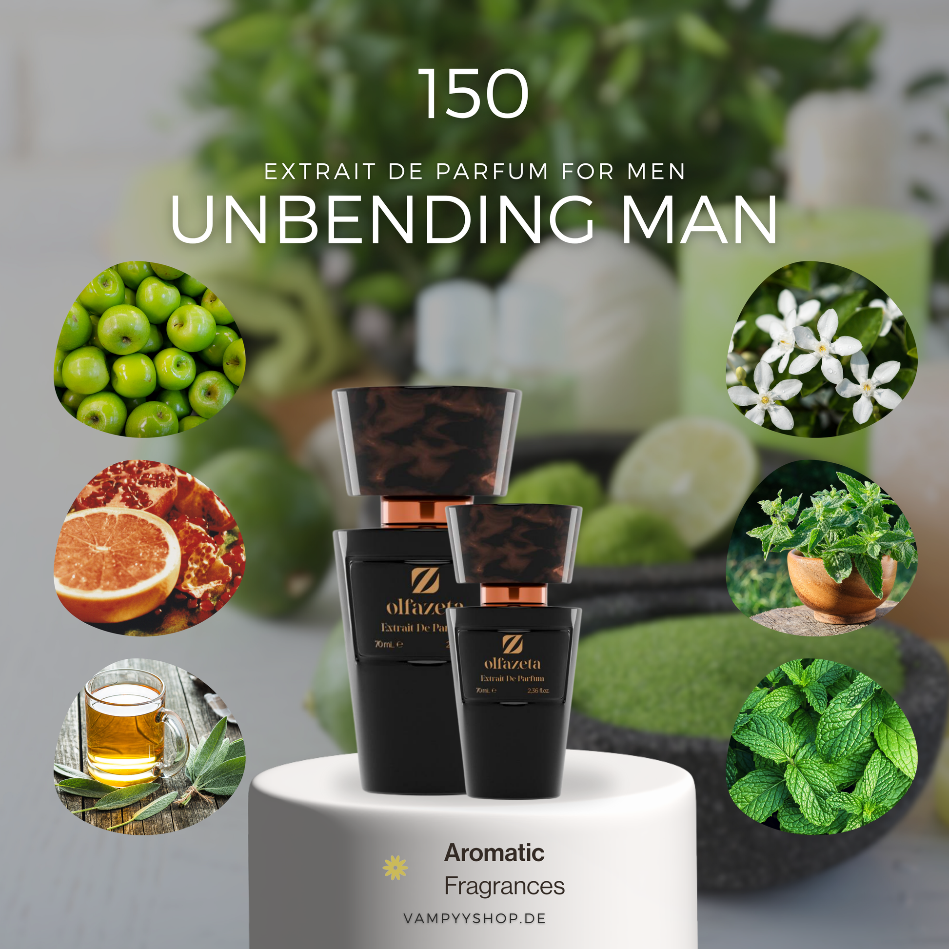 (Nr. 005) -> NOW 150 - Unbending Man - HERRENPARFÜM MIT 30% ESSENZ - PARFÜMEXTRAKT olfazeta