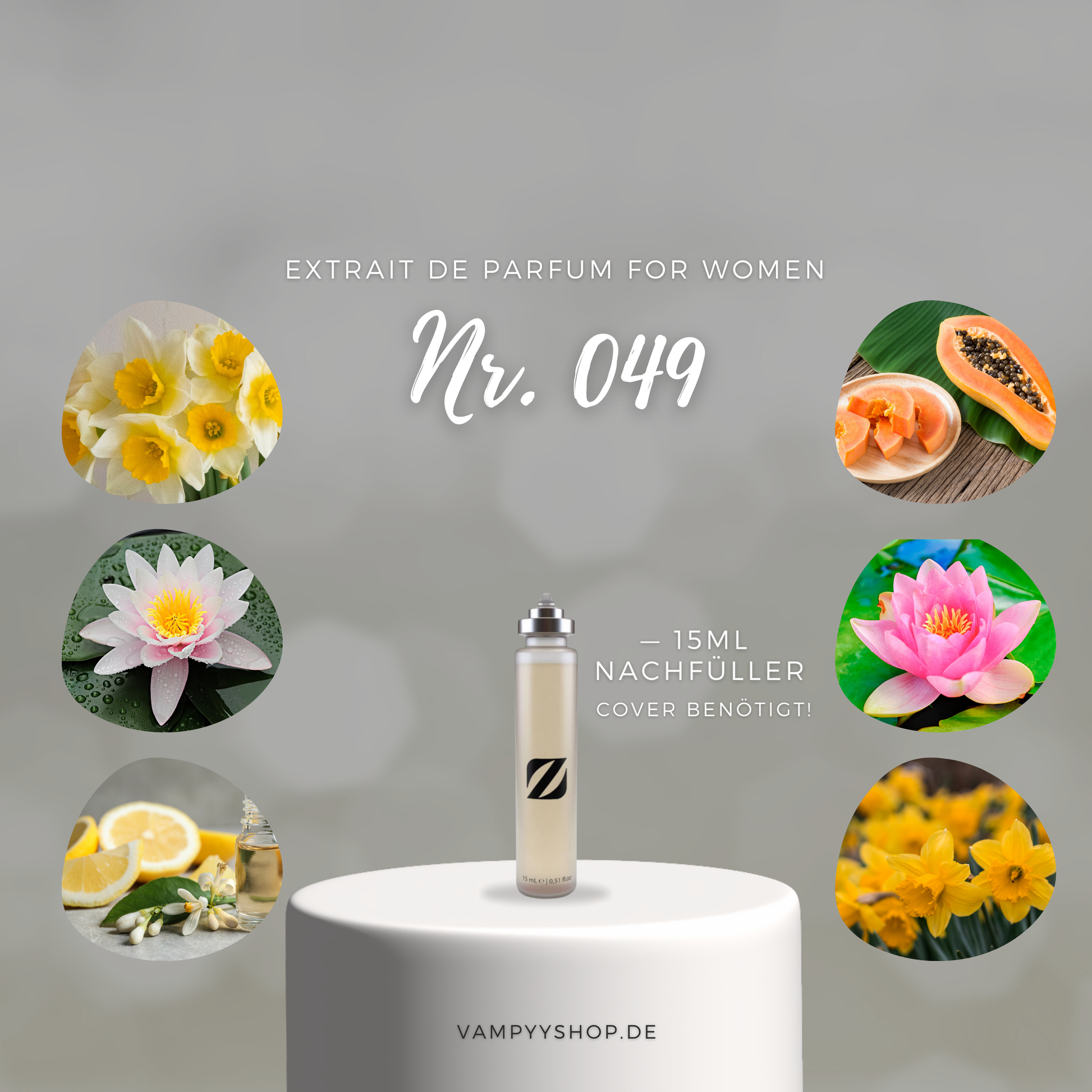 Nr. 049 - DAMENPARFÜM MIT 30% ESSENZ - PARFÜMEXTRAKT vampyy.shop