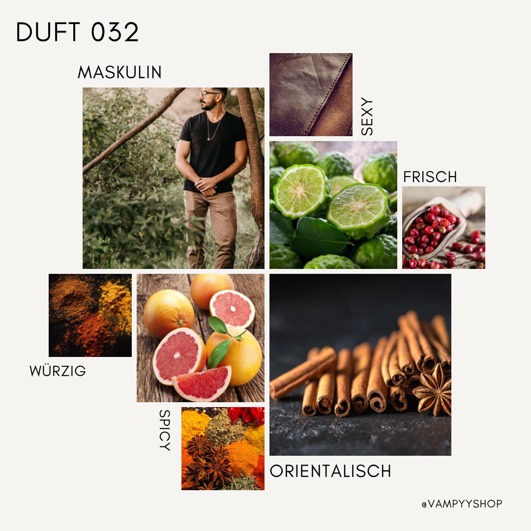 Nr. 032 - HERRENPARFÜM MIT 30% ESSENZ - PARFÜMEXTRAKT vampyy.shop