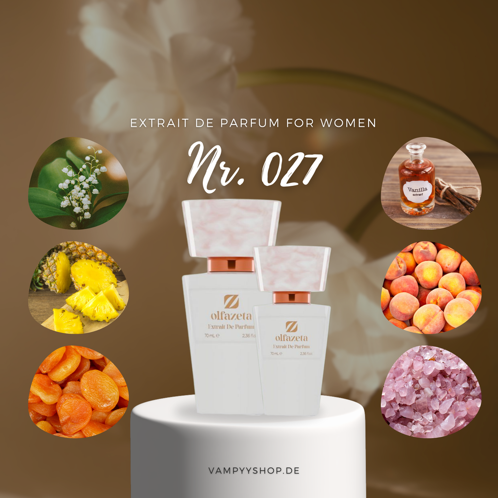 Nr. 027 - DAMENPARFÜM MIT 30% ESSENZ - PARFÜMEXTRAKT vampyy.shop