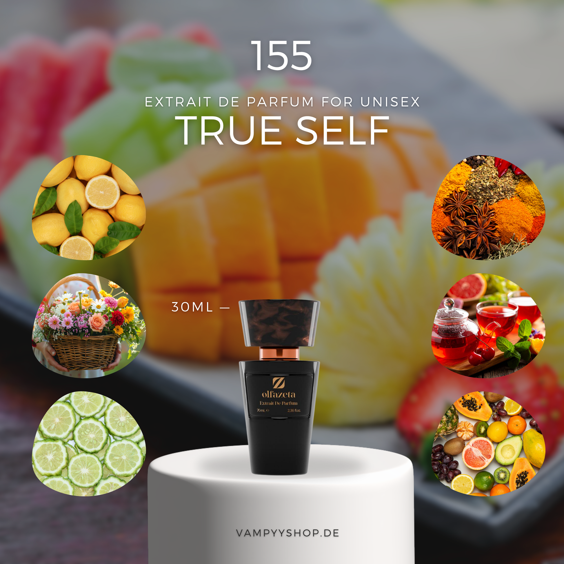 (Nr. 046) -> NOW 155 - True Self - UNISEXPARFÜM MIT 30% ESSENZ - PARFÜMEXTRAKT olfazeta