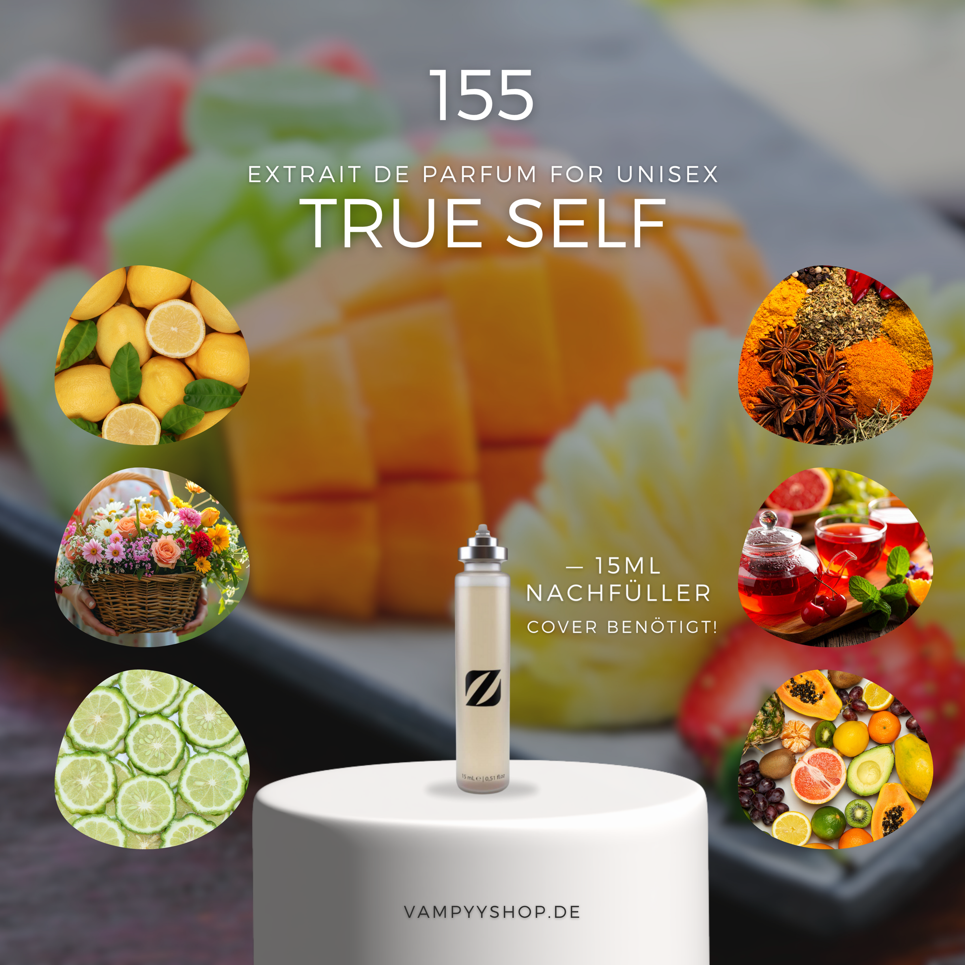 (Nr. 046) -> NOW 155 - True Self - UNISEXPARFÜM MIT 30% ESSENZ - PARFÜMEXTRAKT olfazeta