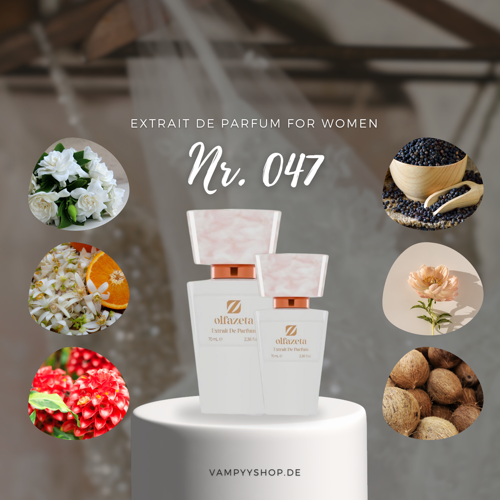 Nr. 047 - DAMENPARFÜM MIT 30% ESSENZ - PARFÜMEXTRAKT vampyy.shop
