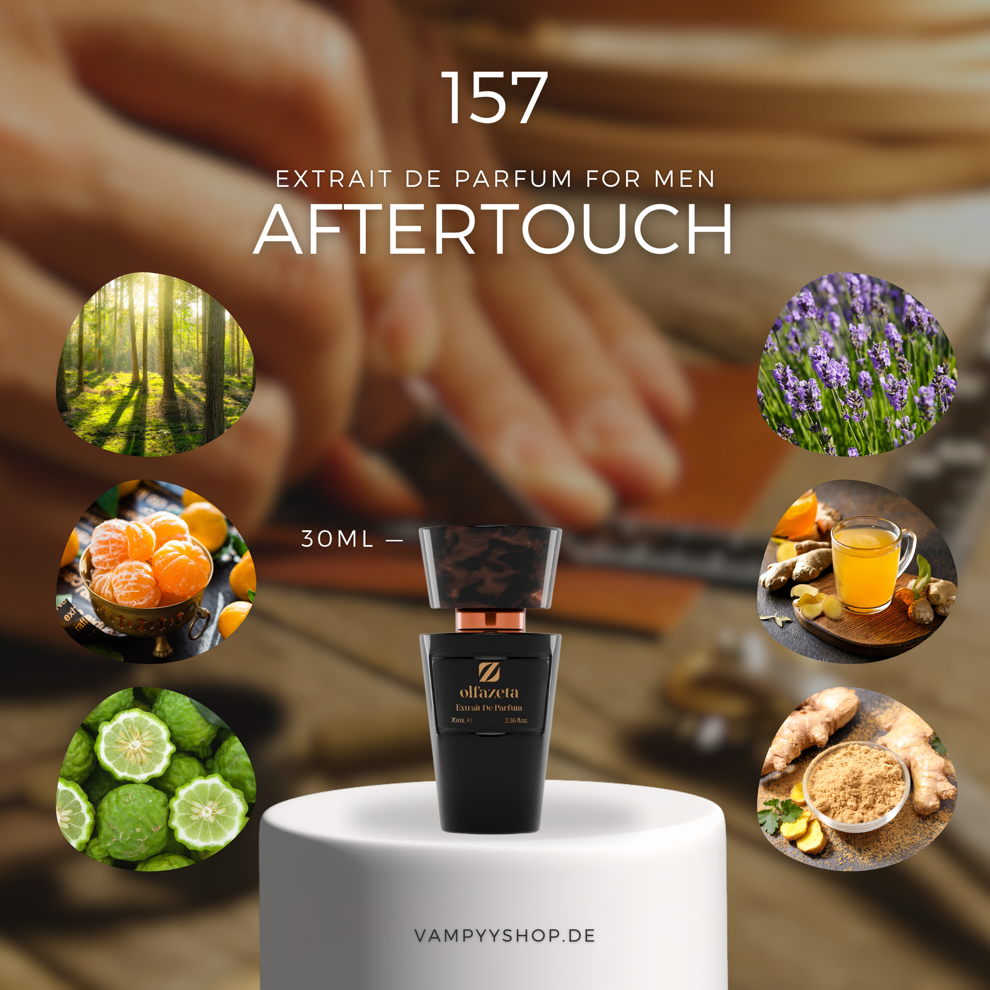 (Nr. 065) -> NOW 157 - Aftertouch - HERRENPARFÜM MIT 30% ESSENZ - PARFÜMEXTRAKT olfazeta