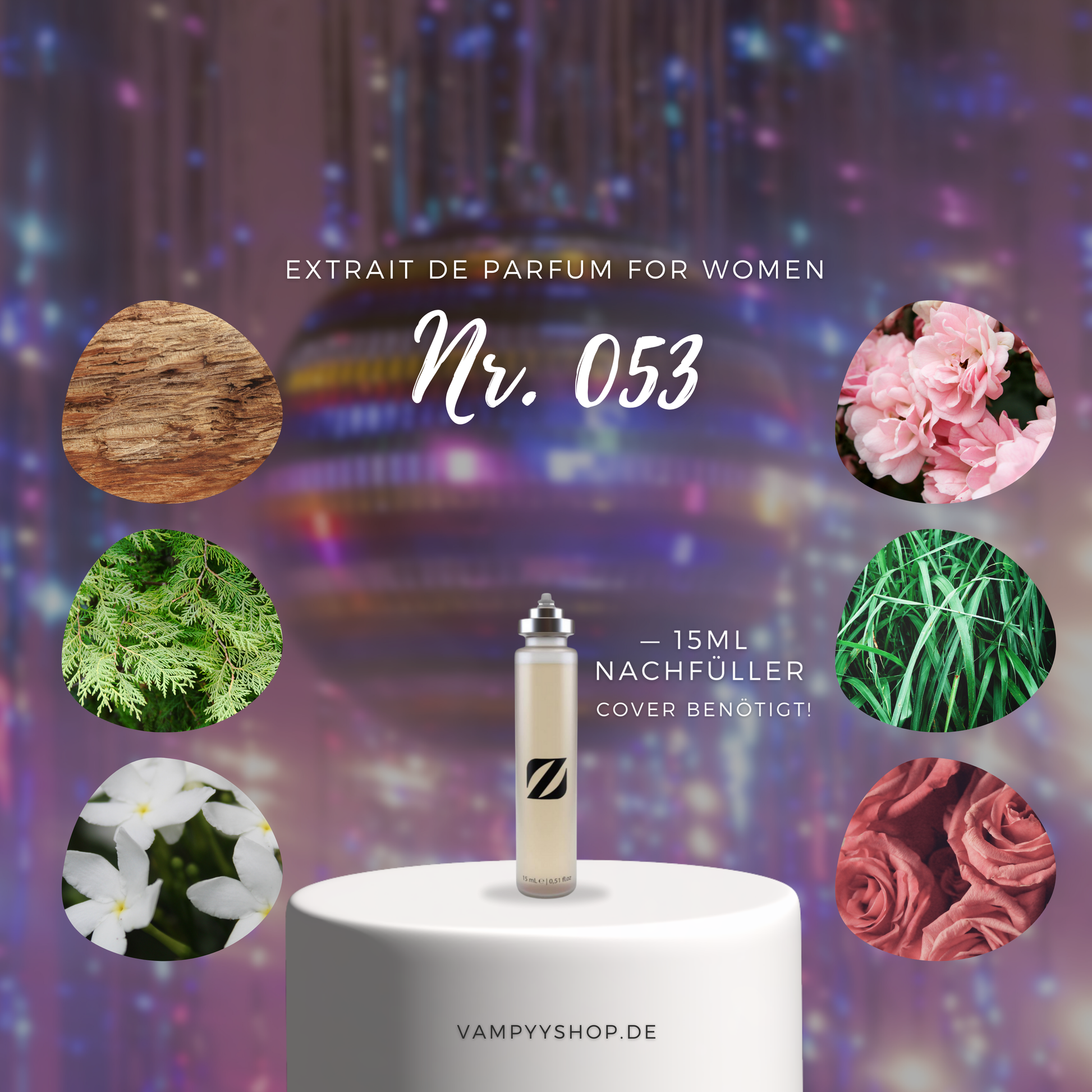 Nr. 053 - DAMENPARFÜM MIT 30% ESSENZ - PARFÜMEXTRAKT vampyy.shop