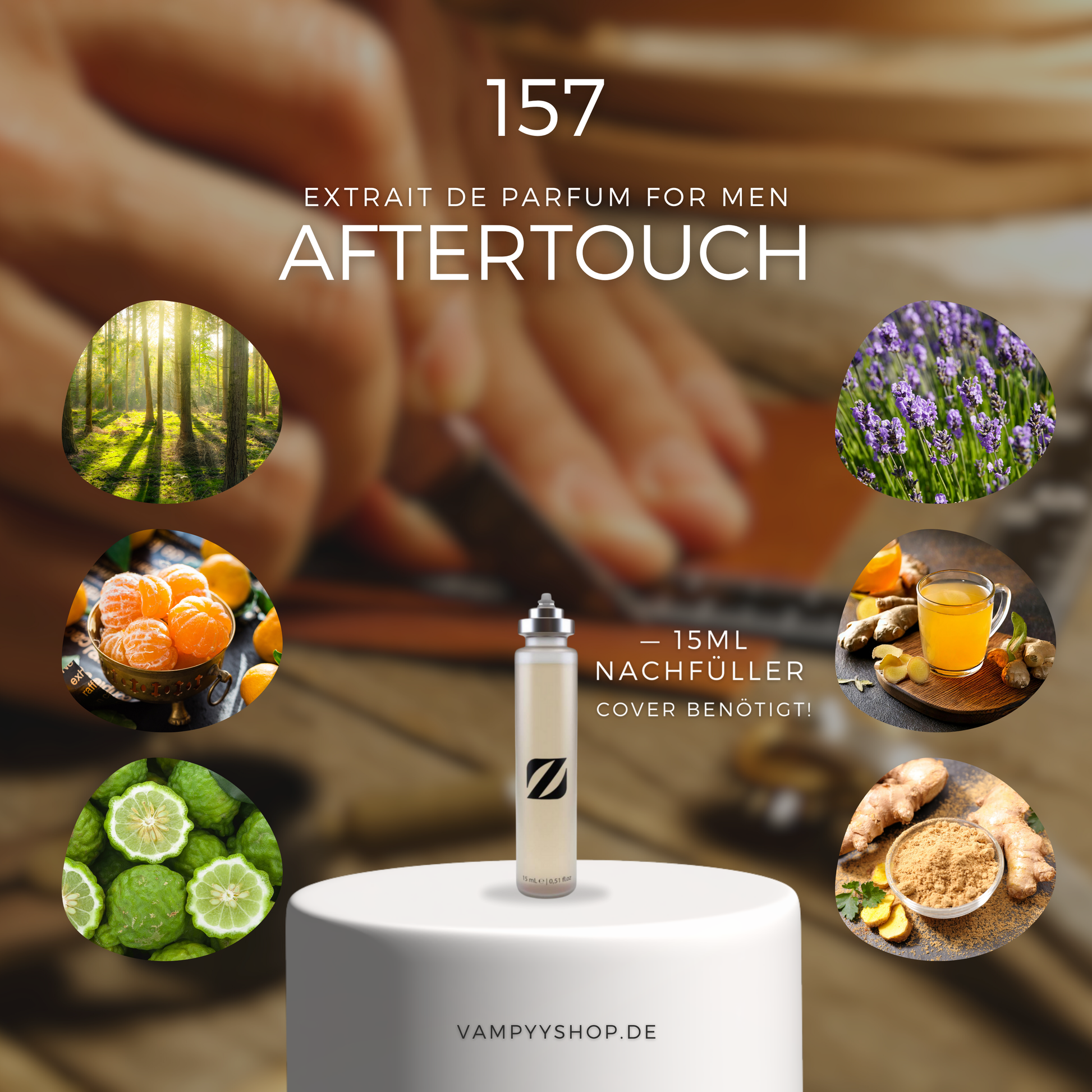 (Nr. 065) -> NOW 157 - Aftertouch - HERRENPARFÜM MIT 30% ESSENZ - PARFÜMEXTRAKT olfazeta