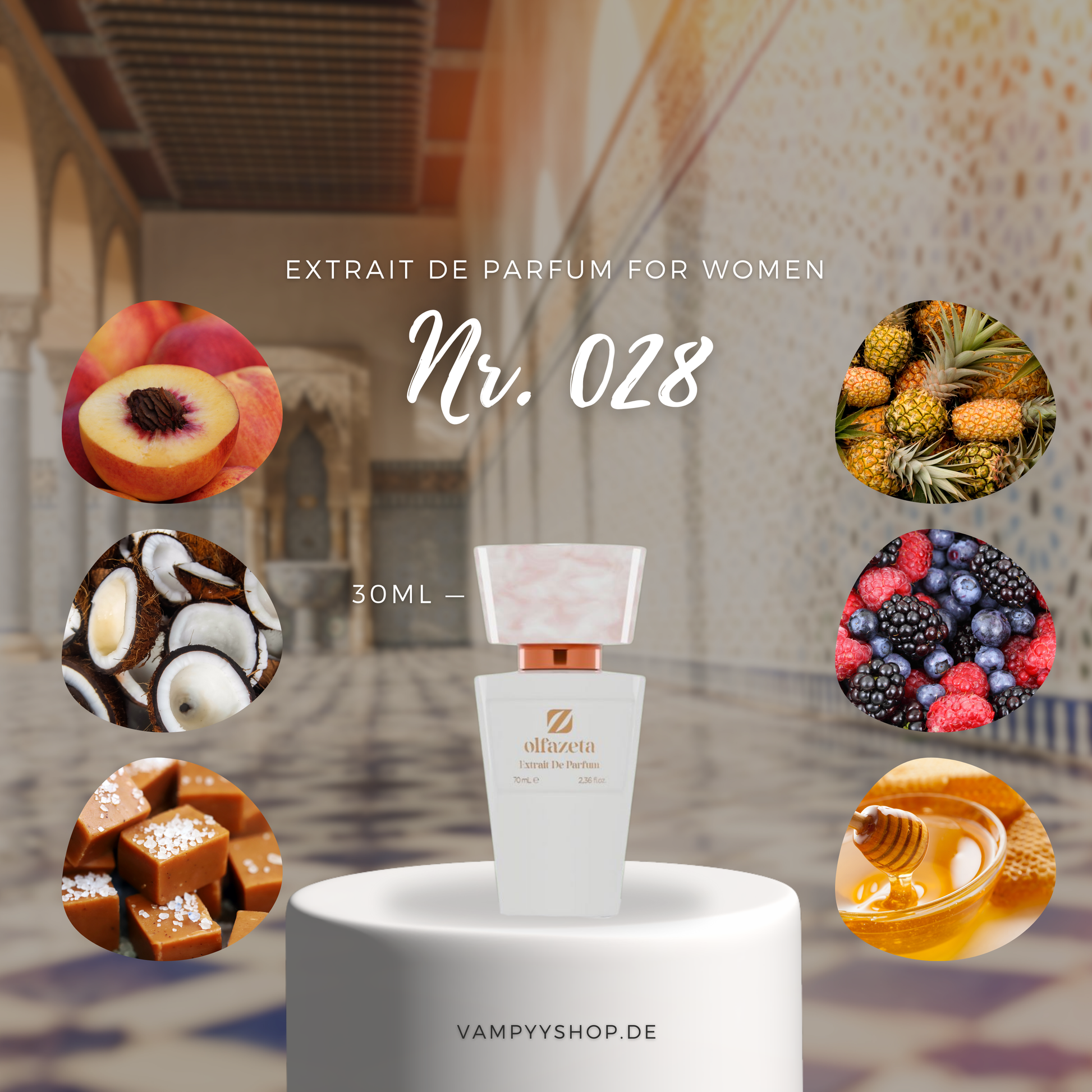 Nr. 028 - DAMENPARFÜM MIT 30% ESSENZ - PARFÜMEXTRAKT vampyy.shop