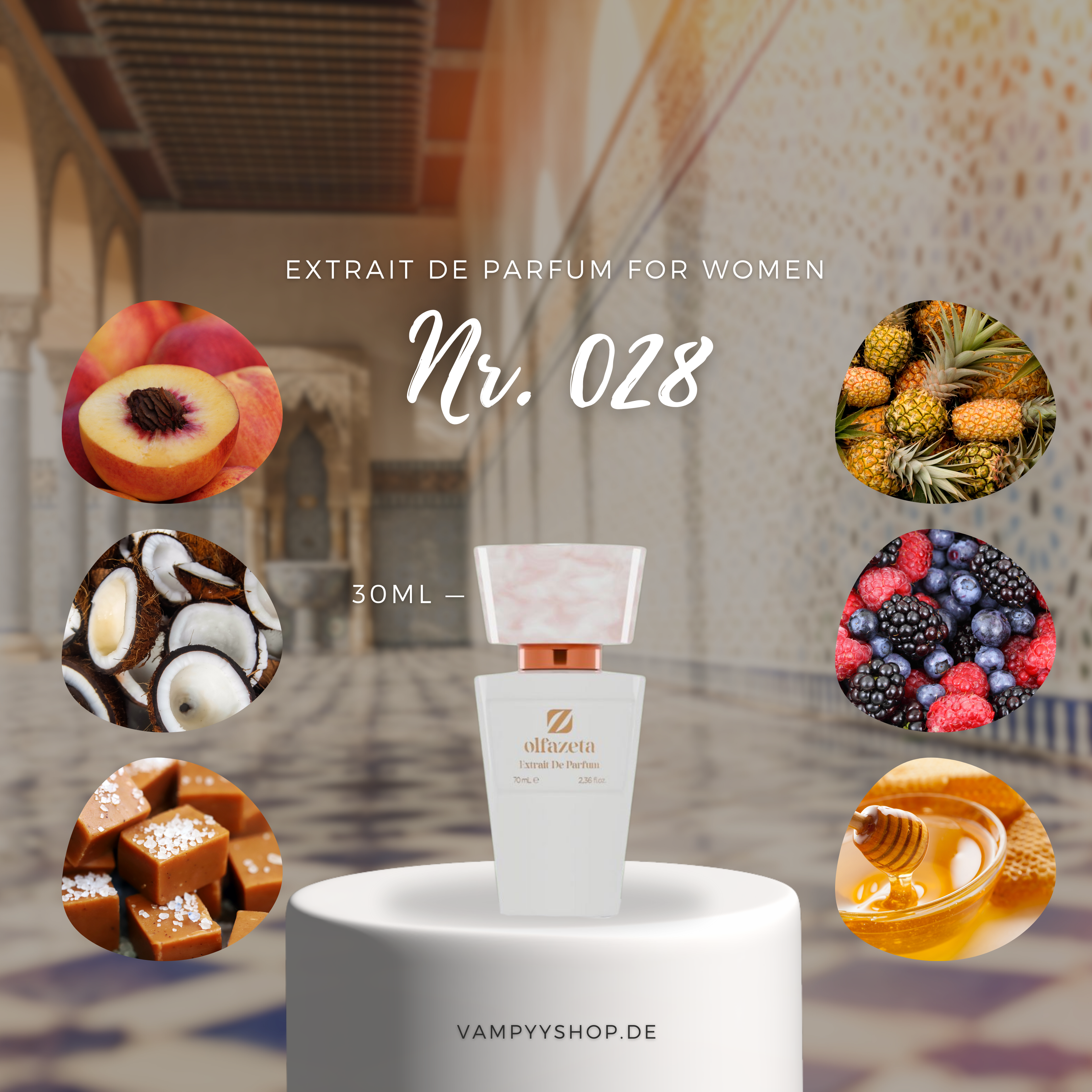 Nr. 028 - DAMENPARFÜM MIT 30% ESSENZ - PARFÜMEXTRAKT vampyy.shop