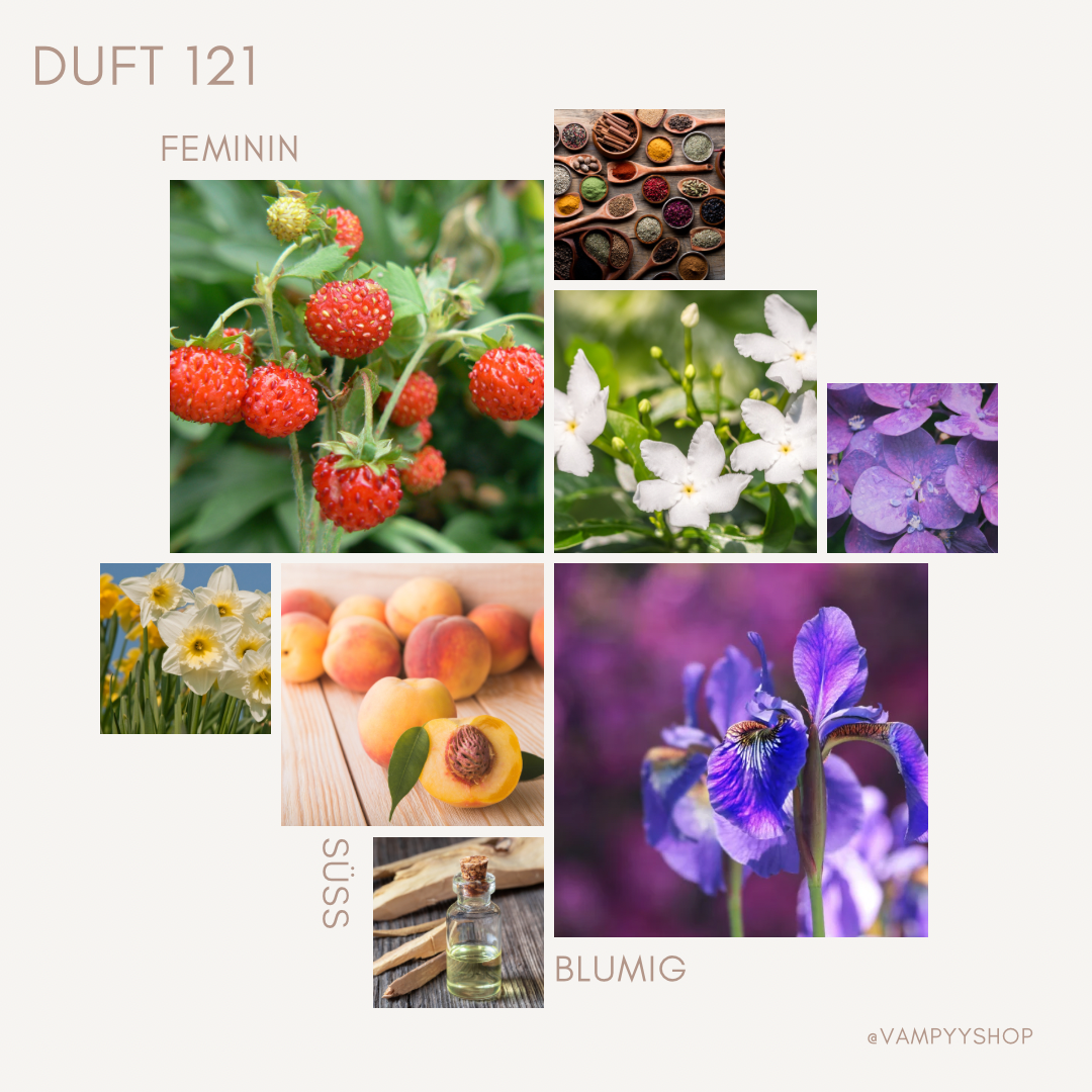Nr. 121 - DAMENPARFÜM MIT 30% ESSENZ - PARFÜMEXTRAKT vampyy.shop