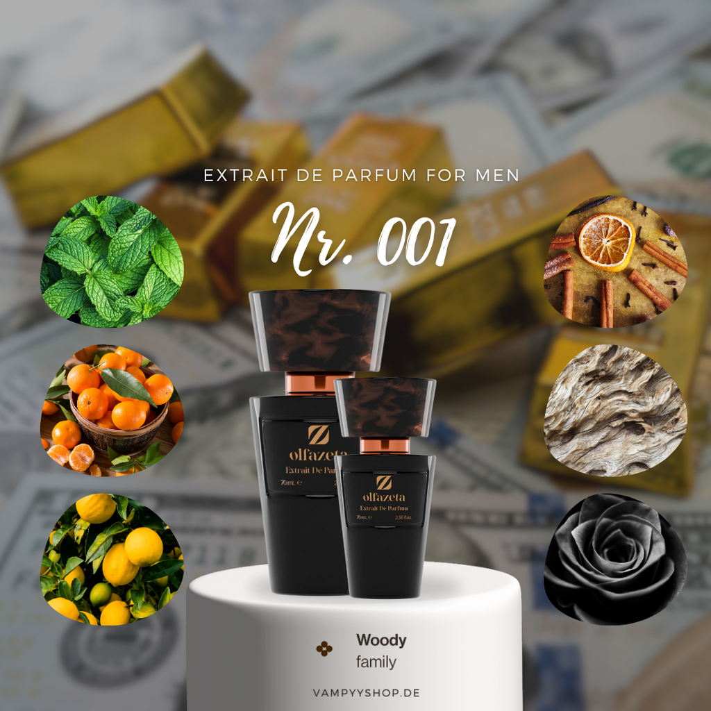 Nr. 001 - HERRENPARFÜM MIT 30% ESSENZ - PARFÜMEXTRAKT vampyy.shop