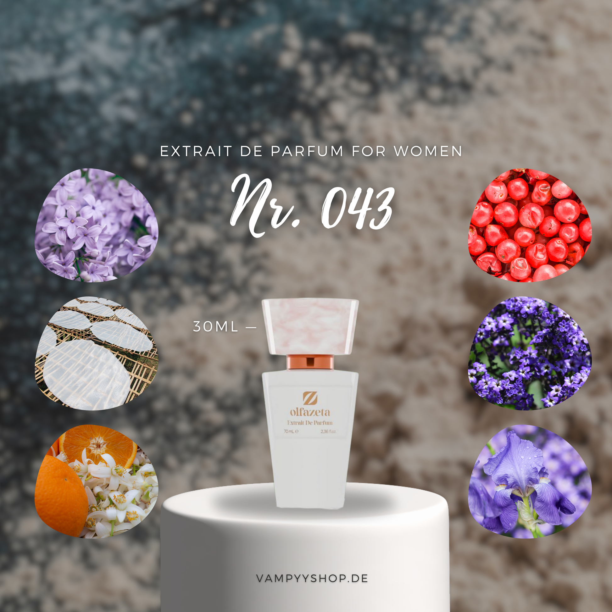Nr. 43 - DAMENPARFÜM MIT 30% ESSENZ - PARFÜMEXTRAKT vampyy.shop