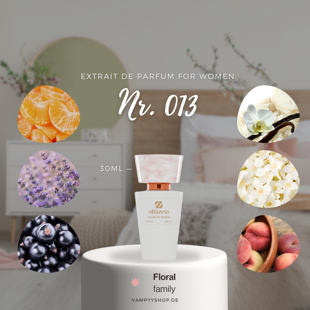 Nr. 013 - DAMENPARFÜM MIT 30% ESSENZ - PARFÜMEXTRAKT vampyy.shop