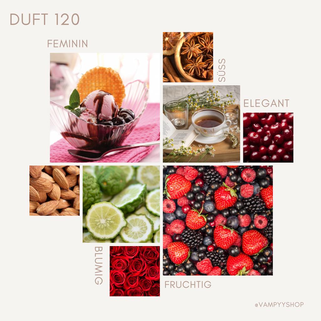 Nr. 120 - DAMENPARFÜM MIT 30% ESSENZ - PARFÜMEXTRAKT vampyy.shop
