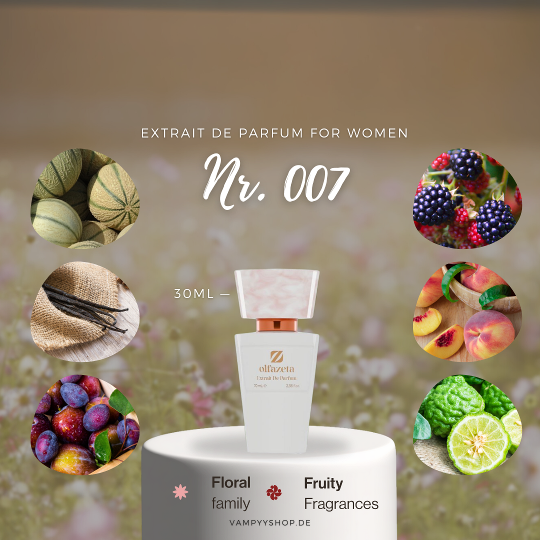 Nr. 007 - DAMENPARFÜM MIT 30% ESSENZ - PARFÜMEXTRAKT vampyy.shop