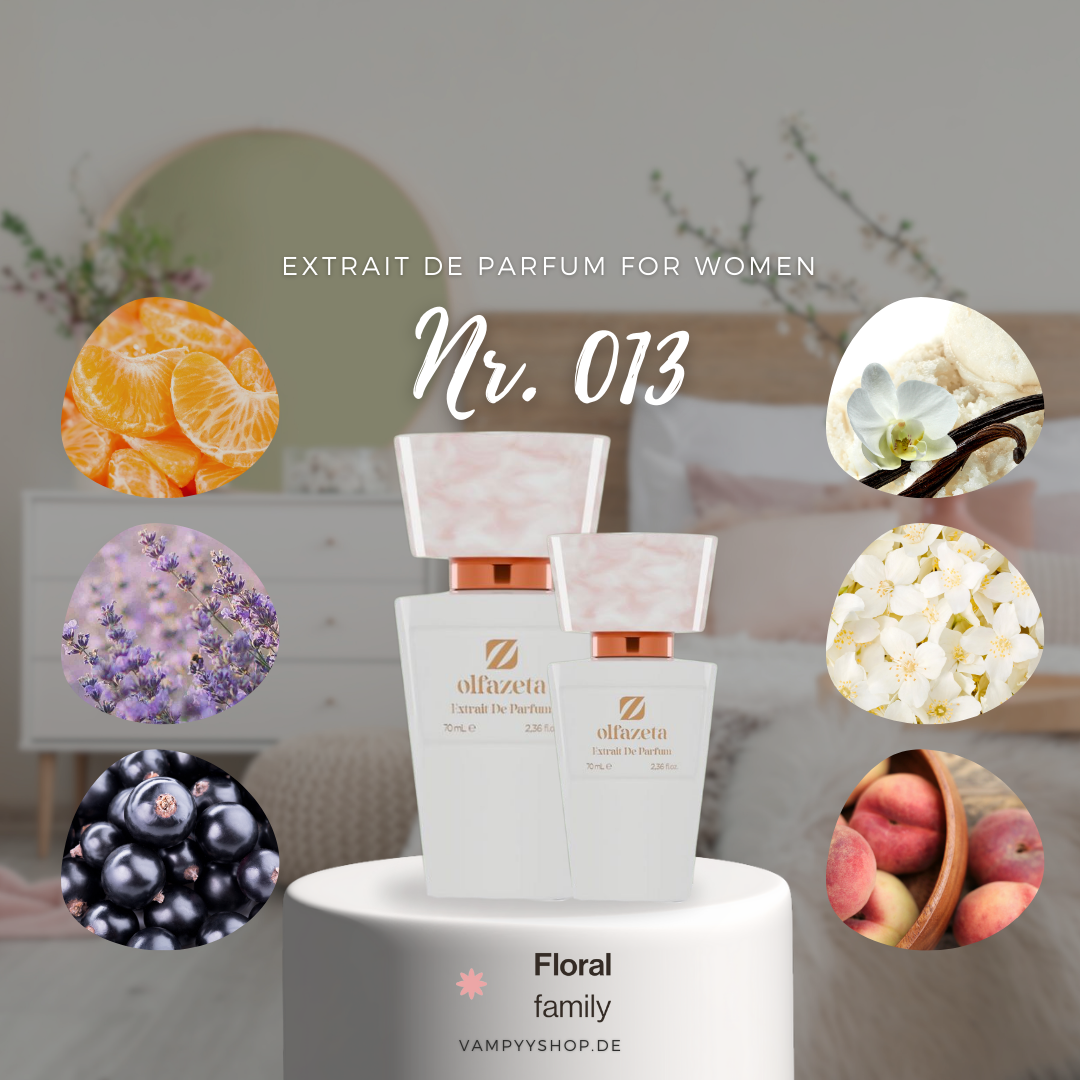 Nr. 013 - DAMENPARFÜM MIT 30% ESSENZ - PARFÜMEXTRAKT vampyy.shop