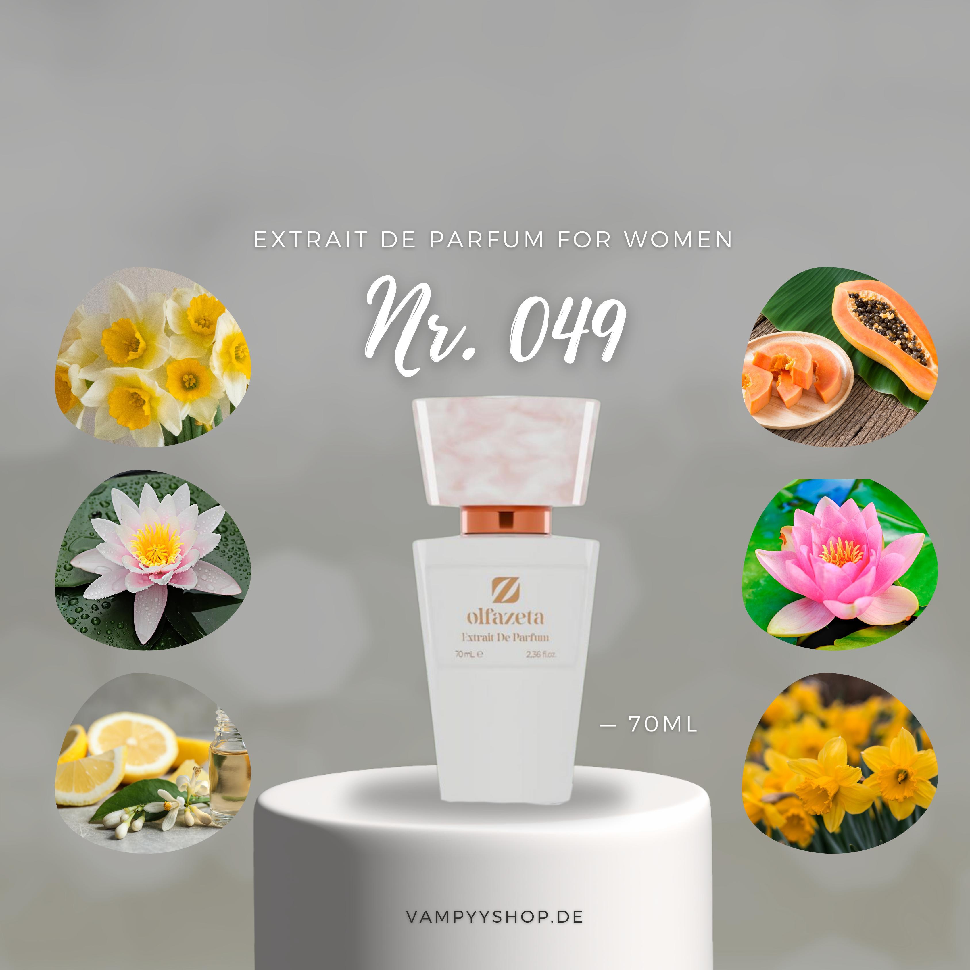 Nr. 049 - DAMENPARFÜM MIT 30% ESSENZ - PARFÜMEXTRAKT vampyy.shop