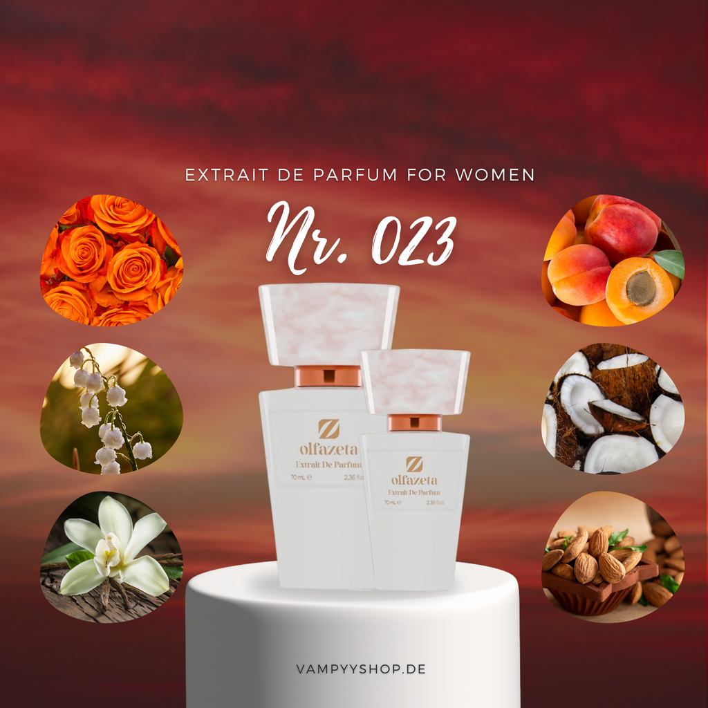 Nr. 023 - DAMENPARFÜM MIT 30% ESSENZ - PARFÜMEXTRAKT vampyy.shop