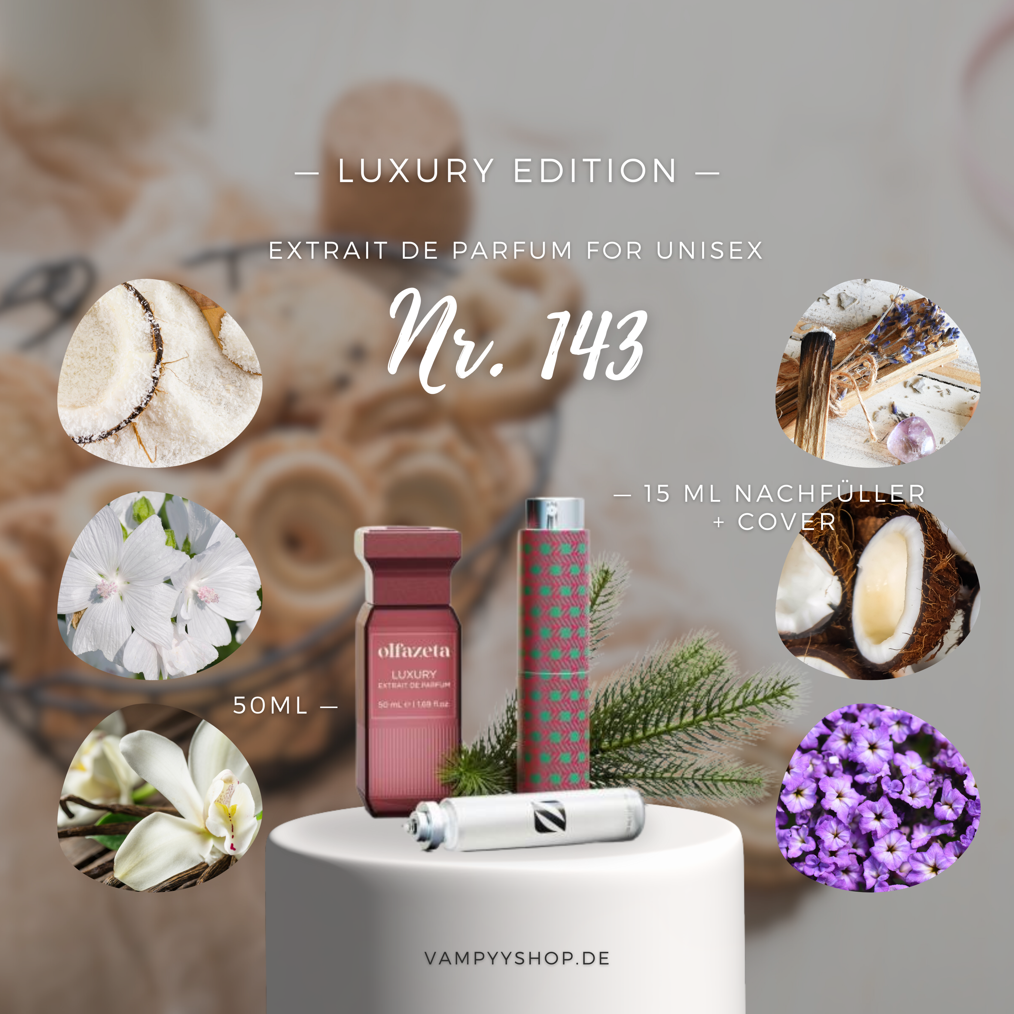Nr. 143 - UNISEXPARFÜM MIT 30% ESSENZ - PARFÜMEXTRAKT vampyy.shop