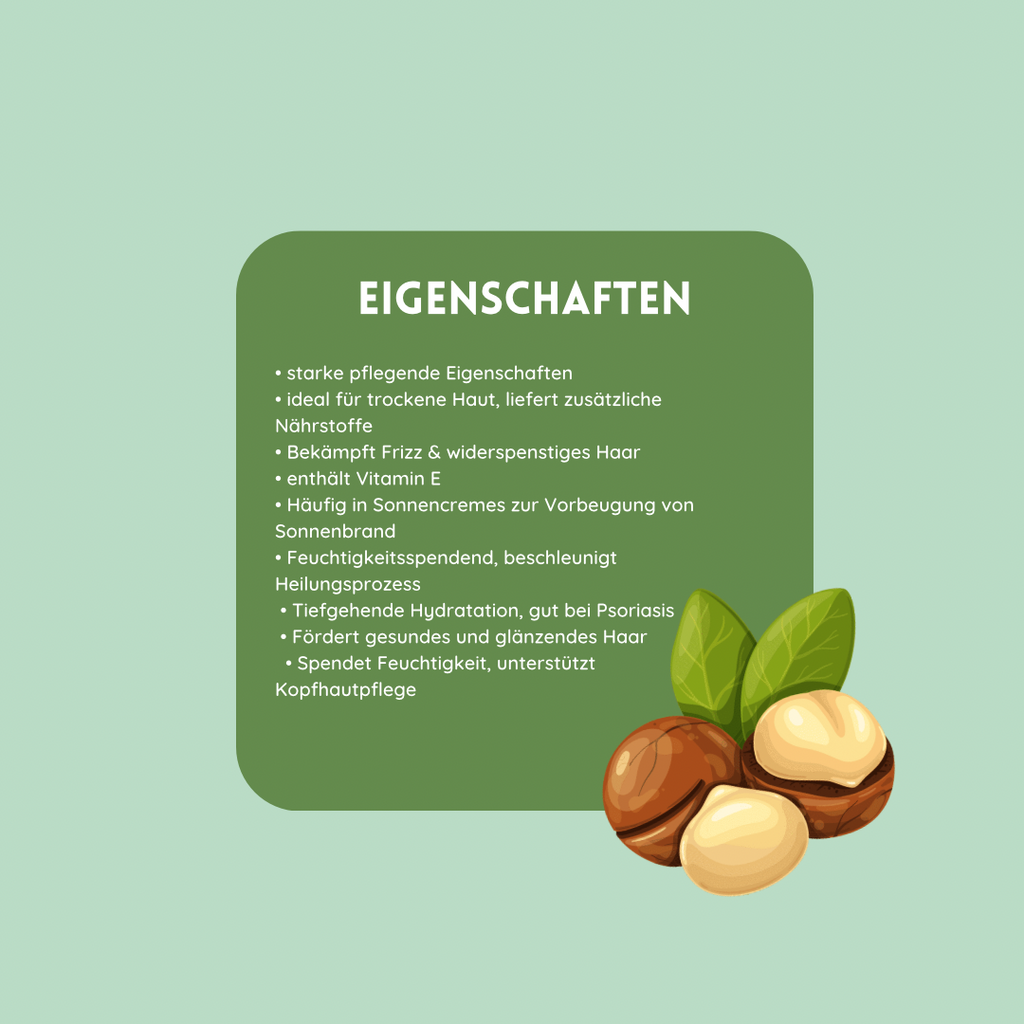 Macadamiaöl, 100% Naturrein vampyy.shop