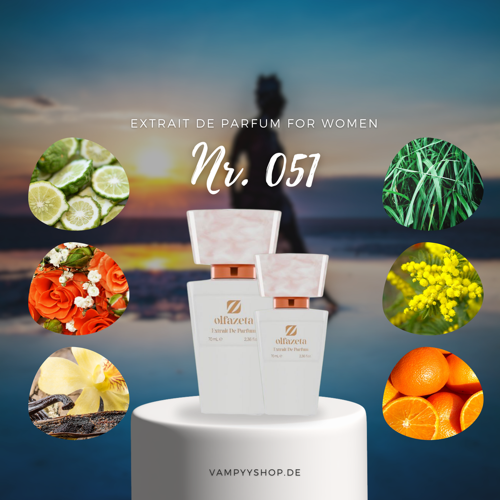 Nr. 051 - DAMENPARFÜM MIT 30% ESSENZ - PARFÜMEXTRAKT vampyy.shop