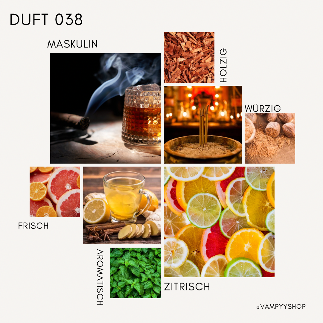 Nr. 038 - HERRENPARFÜM MIT 30% ESSENZ - PARFÜMEXTRAKT vampyy.shop