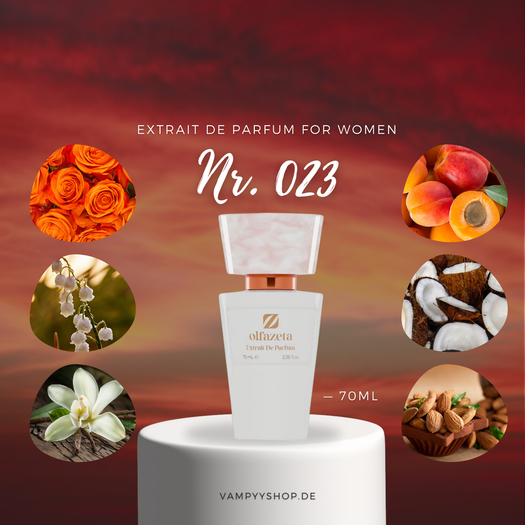 Nr. 023 - DAMENPARFÜM MIT 30% ESSENZ - PARFÜMEXTRAKT vampyy.shop