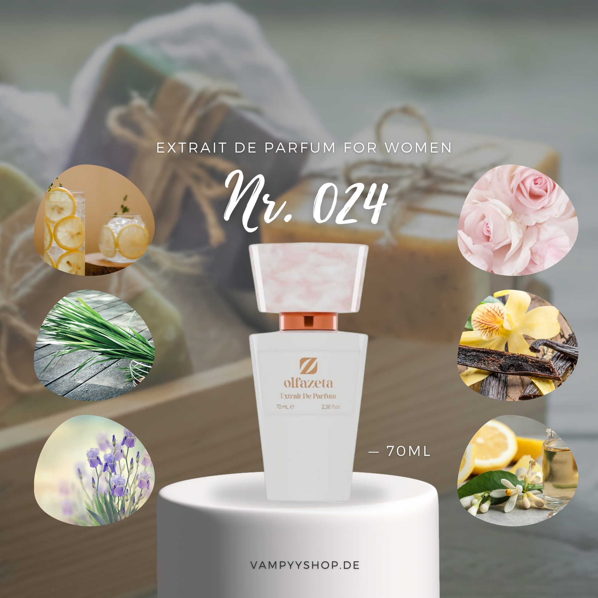 Nr. 024 - DAMENPARFÜM MIT 30% ESSENZ - PARFÜMEXTRAKT vampyy.shop