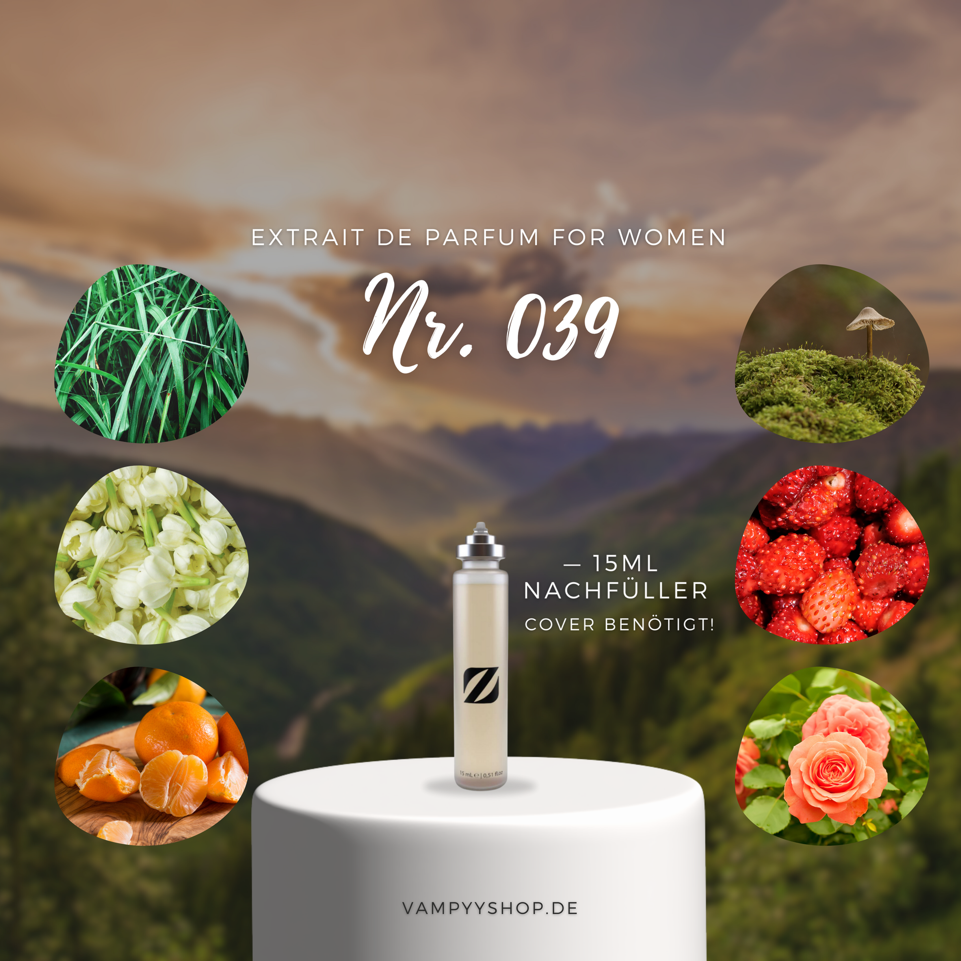 Nr. 039 - DAMENPARFÜM MIT 30% ESSENZ - PARFÜMEXTRAKT vampyy.shop