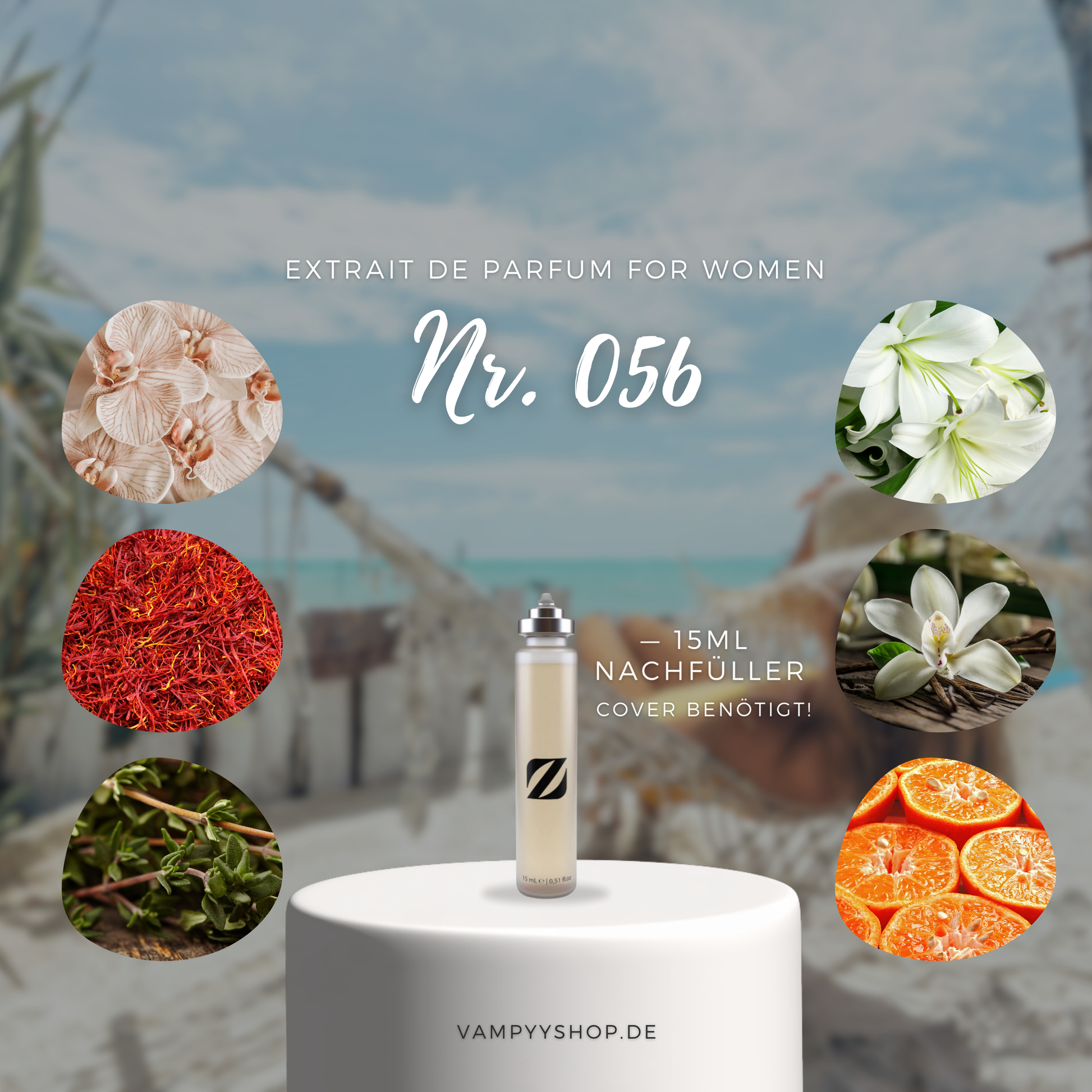 Nr. 056 - DAMENPARFÜM MIT 30% ESSENZ - PARFÜMEXTRAKT vampyy.shop