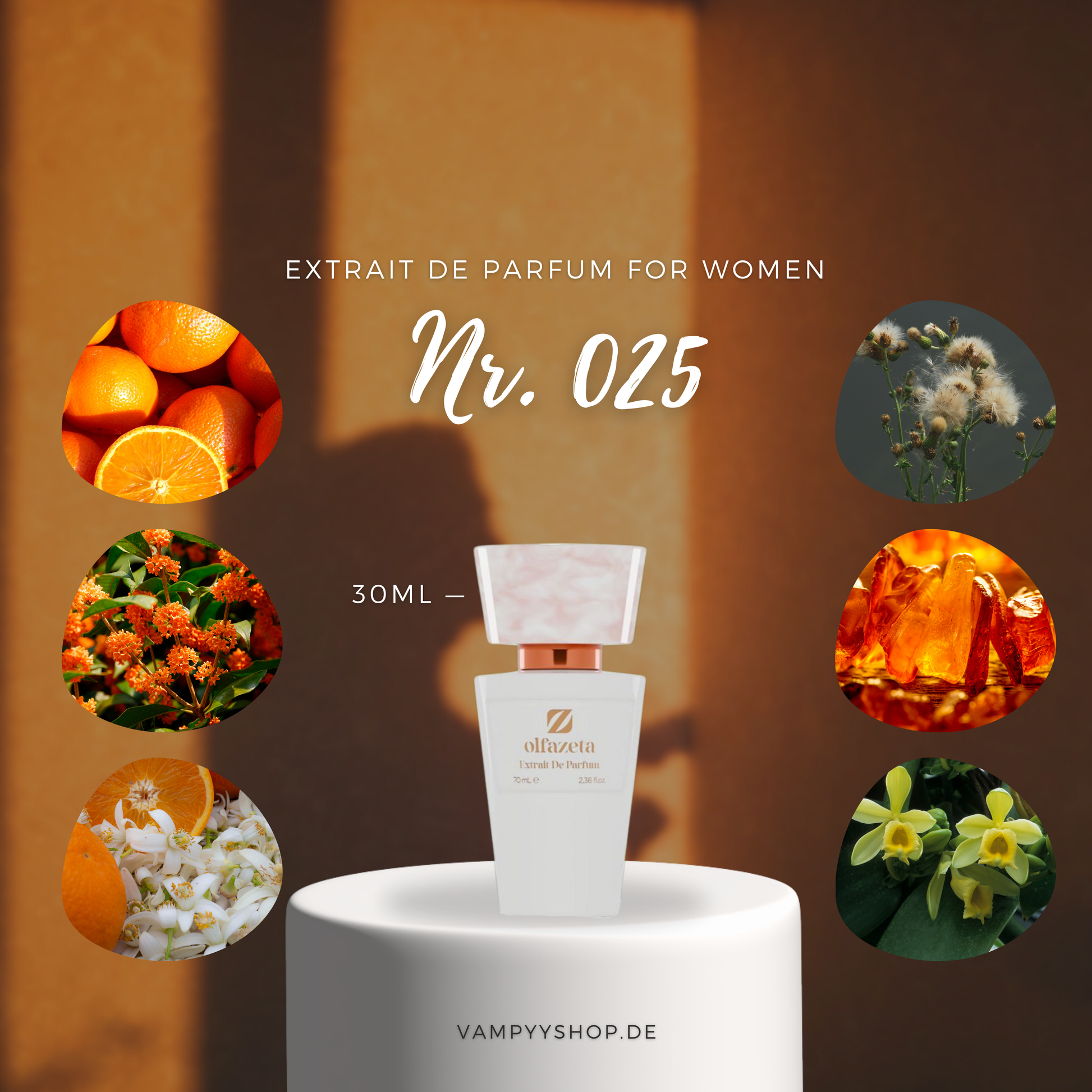Nr. 025 - DAMENPARFÜM MIT 30% ESSENZ - PARFÜMEXTRAKT vampyy.shop