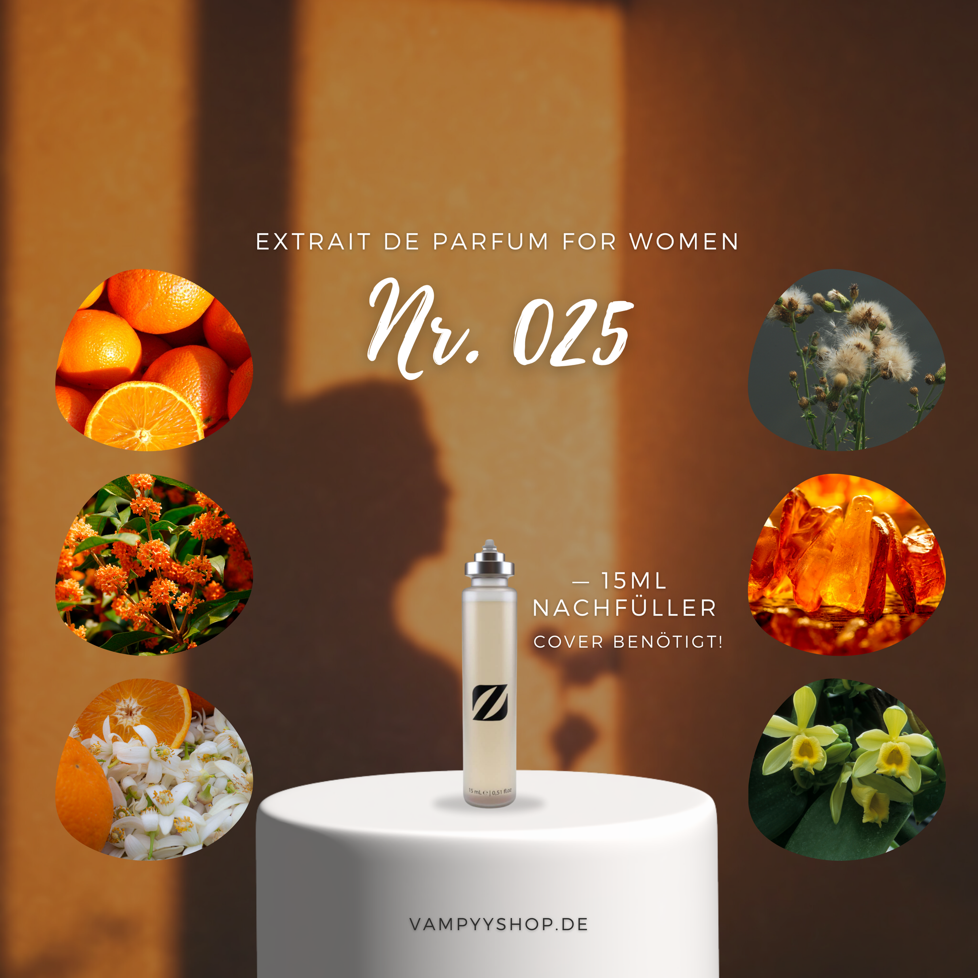 Nr. 025 - DAMENPARFÜM MIT 30% ESSENZ - PARFÜMEXTRAKT vampyy.shop