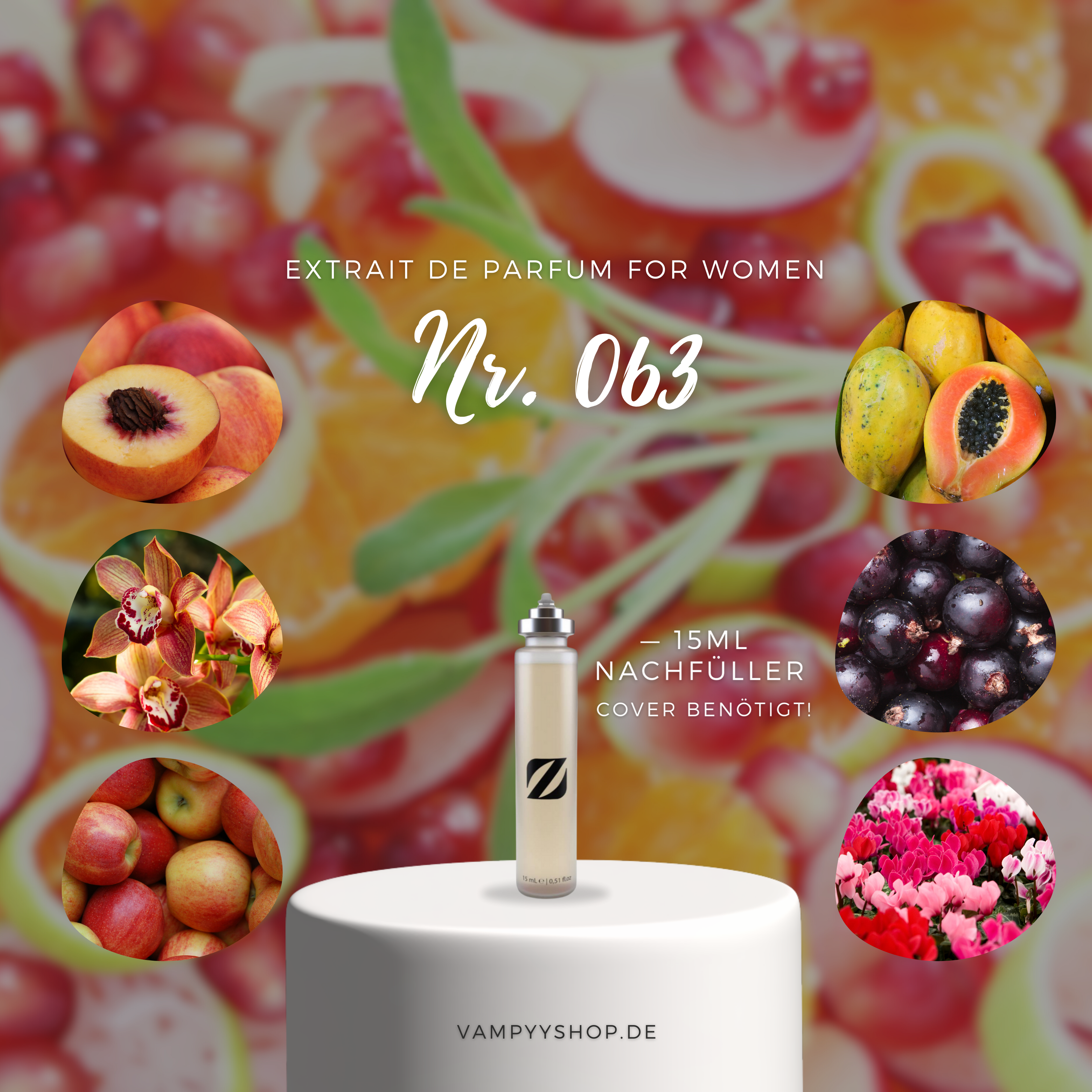 Nr. 063 - DAMENPARFÜM MIT 30% ESSENZ - PARFÜMEXTRAKT vampyy.shop