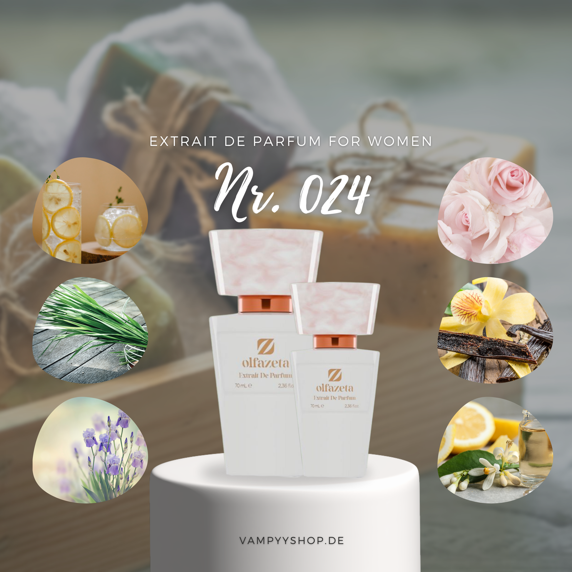 Nr. 024 - DAMENPARFÜM MIT 30% ESSENZ - PARFÜMEXTRAKT vampyy.shop