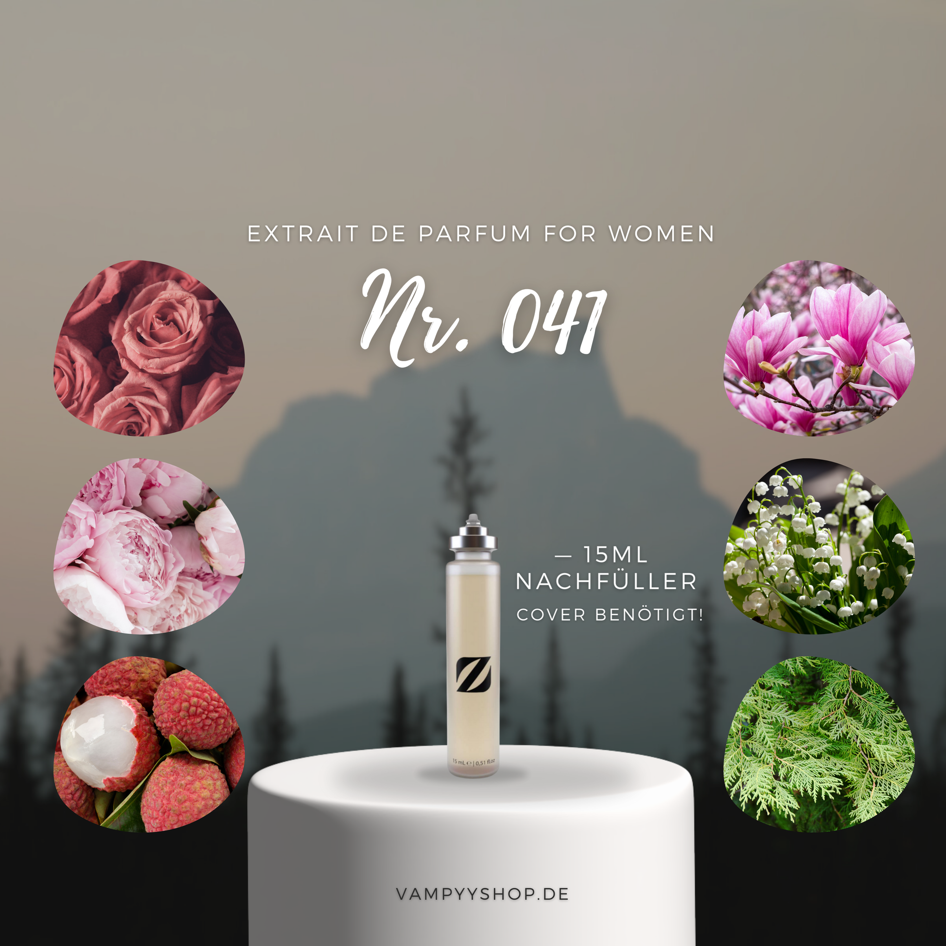Nr. 041 - DAMENPARFÜM MIT 30% ESSENZ - PARFÜMEXTRAKT vampyy.shop