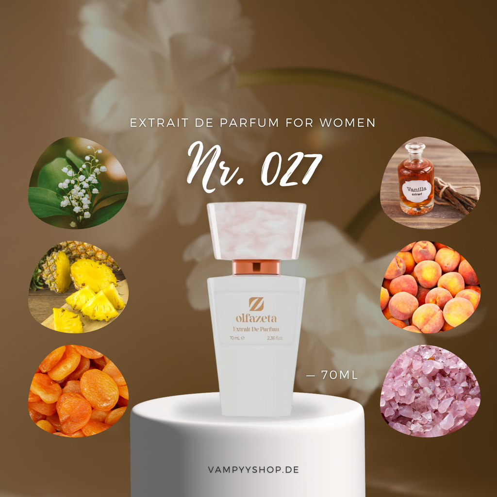 Nr. 027 - DAMENPARFÜM MIT 30% ESSENZ - PARFÜMEXTRAKT vampyy.shop