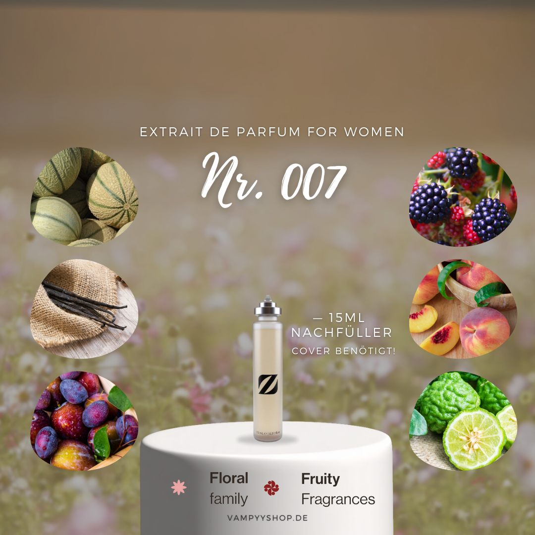 Nr. 007 - DAMENPARFÜM MIT 30% ESSENZ - PARFÜMEXTRAKT vampyy.shop