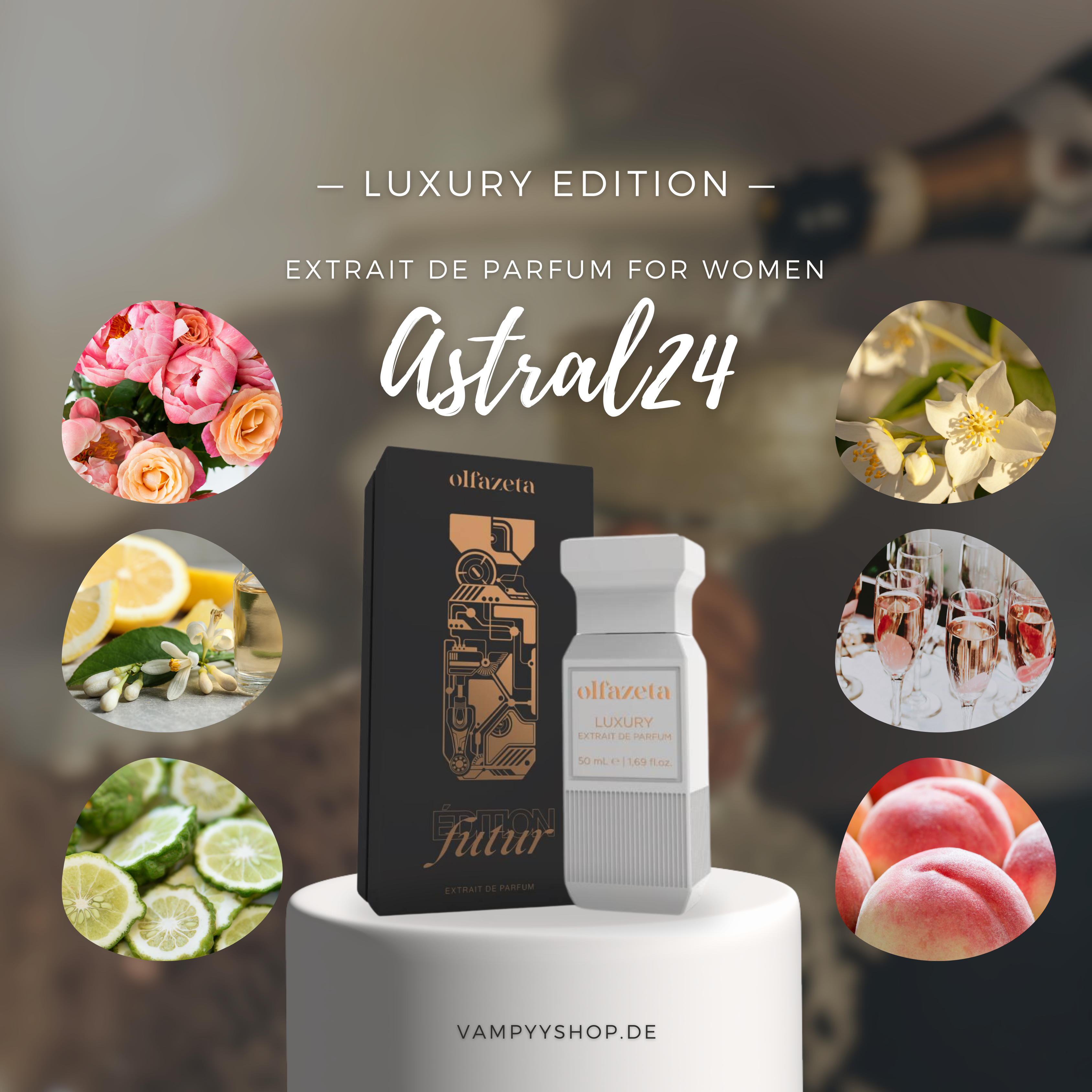Astral24 – Luxury Damenparfüm mit 30% Essenz - Édition Futur vampyy.shop