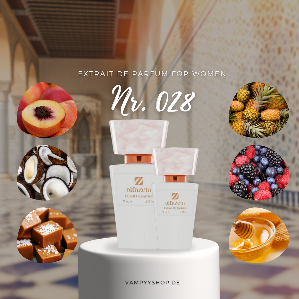 Nr. 028 - DAMENPARFÜM MIT 30% ESSENZ - PARFÜMEXTRAKT vampyy.shop