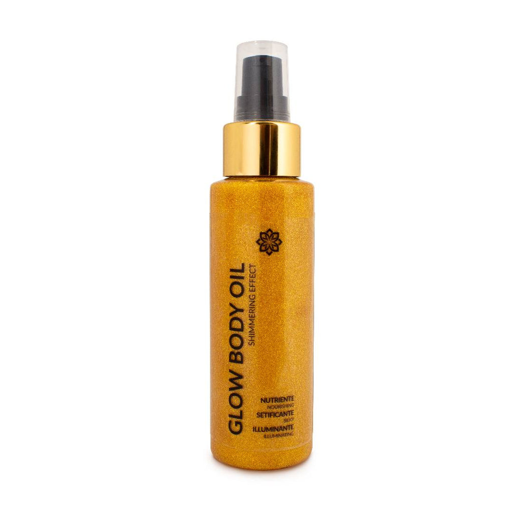 GLOW BODY OIL, Pflegendes Highlighter-Öl mit seidigem Schimmereffekt vampyy.shop