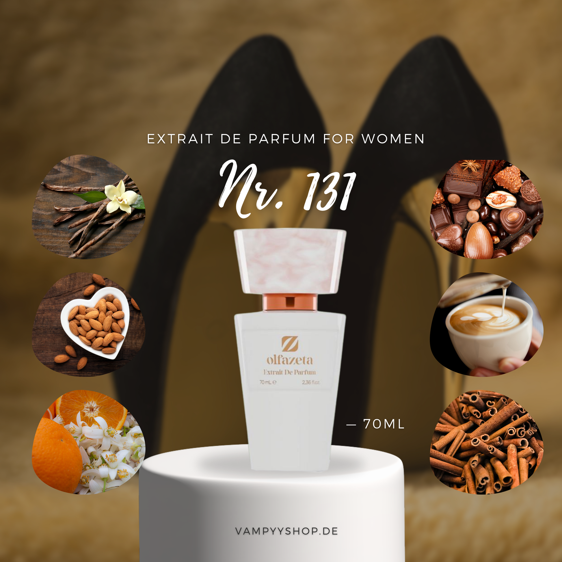 Nr. 131 - DAMENPARFÜM MIT 30% ESSENZ - PARFÜMEXTRAKT vampyy.shop
