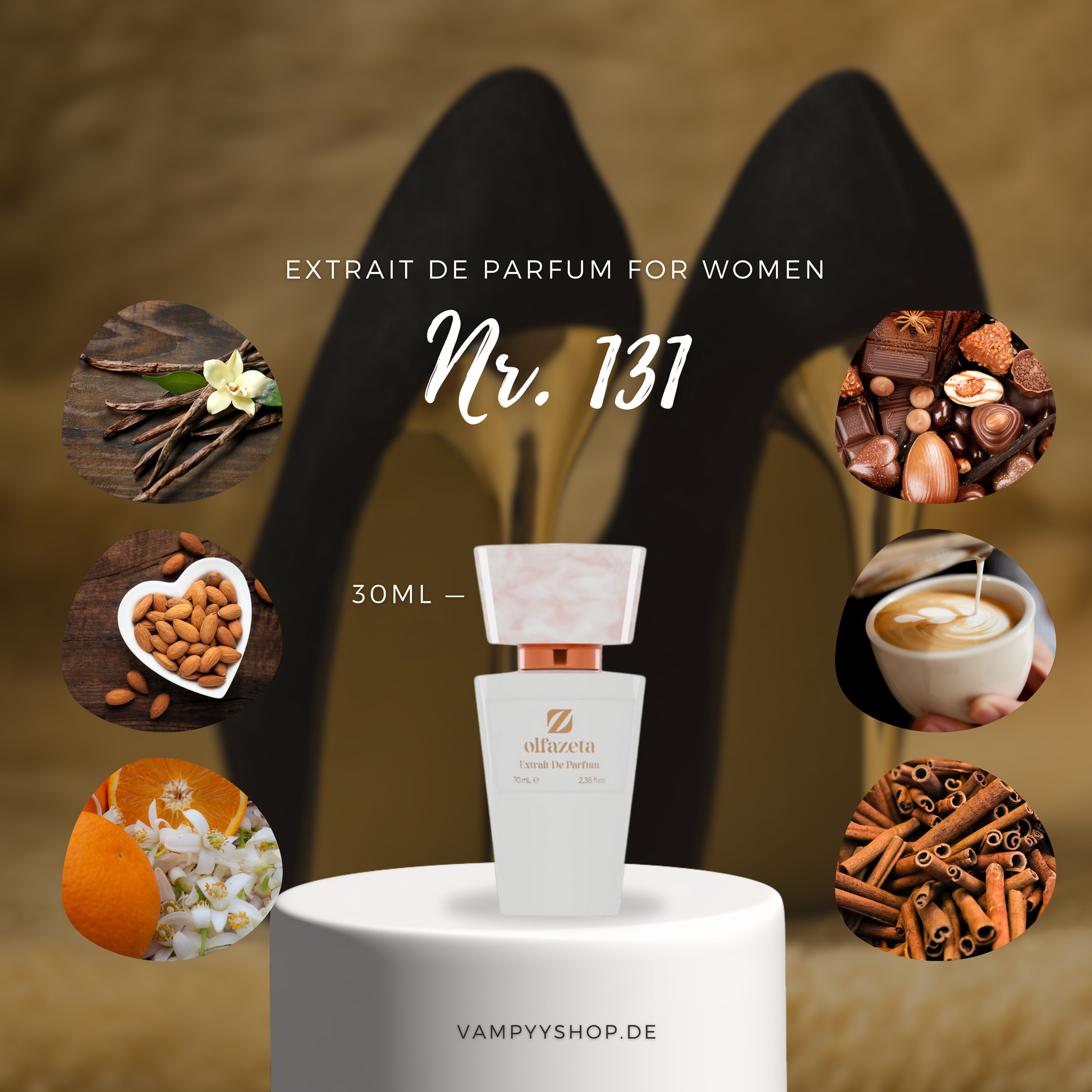 Nr. 131 - DAMENPARFÜM MIT 30% ESSENZ - PARFÜMEXTRAKT vampyy.shop
