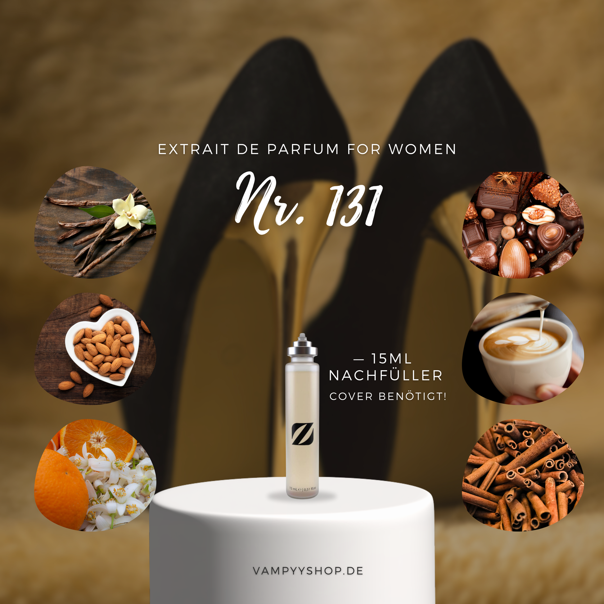 Nr. 131 - DAMENPARFÜM MIT 30% ESSENZ - PARFÜMEXTRAKT vampyy.shop