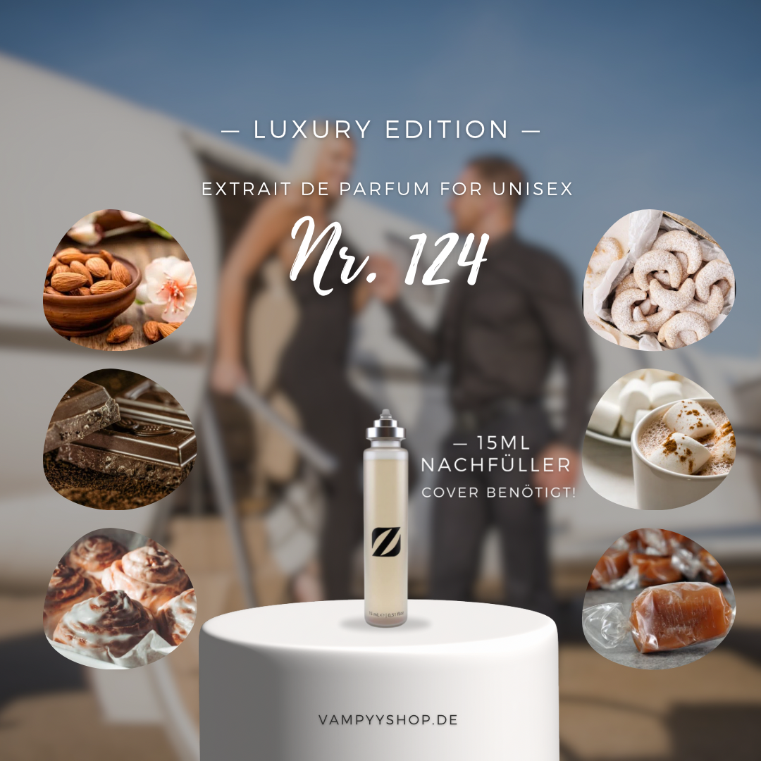 LUXURY Nr. 124 - UNISEXPARFÜM MIT 30% ESSENZ - PARFÜMEXTRAKT vampyy.shop